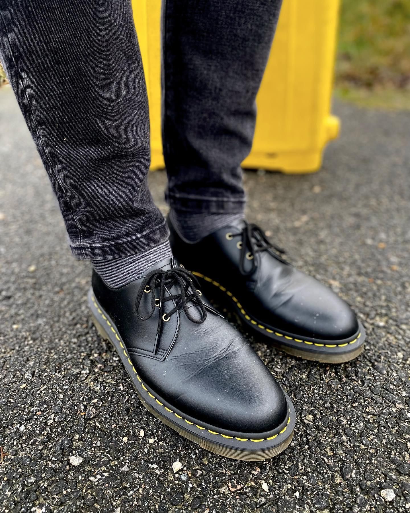 1461 Felix Vegan Oxford Shoes in Black | Dr. Martens™